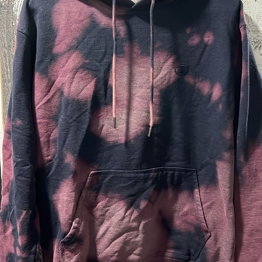 Champion Navy & Purple Hoodie